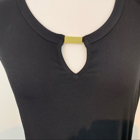 Sexy Black Maxi Dress Size Medium Petite - Picture 4 of 12